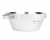 plat a sucre stainless inox moyen coter